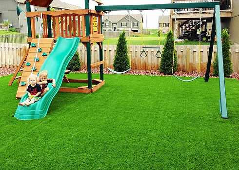 Рулонный газон для детской площадки - фото 3